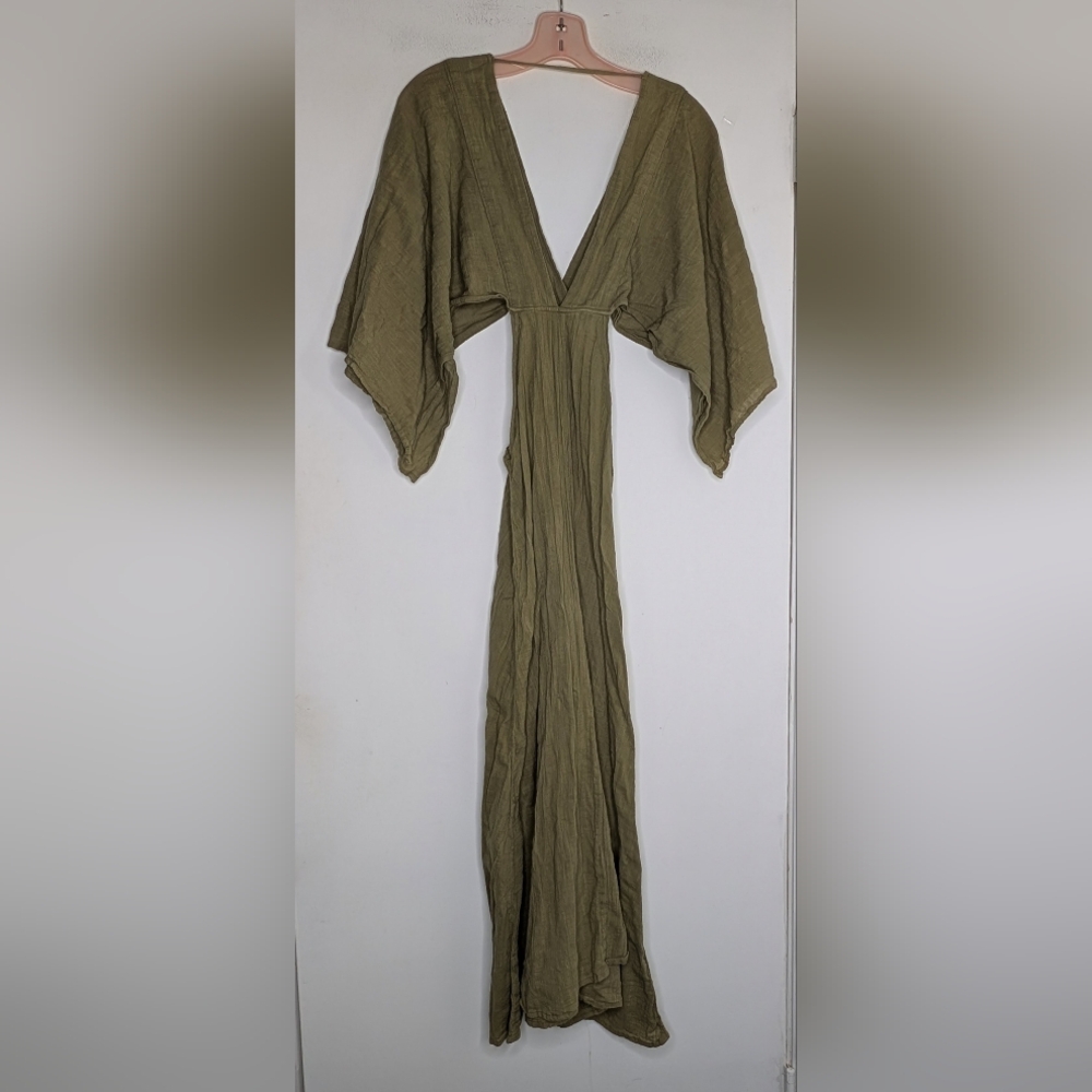 Studio Tia Aurora Dress (Olive) S/M - Picture 5 of 6